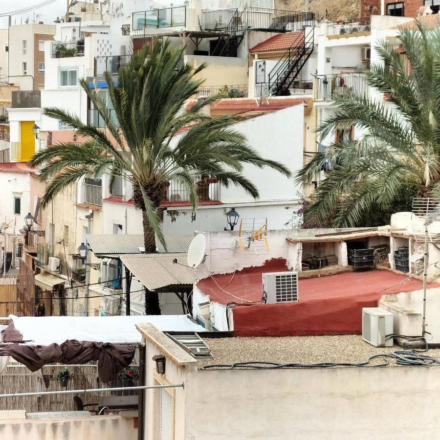 Private Terrace-Romantic-Sea, Castle Views-Central Alicante Dış mekan fotoğraf